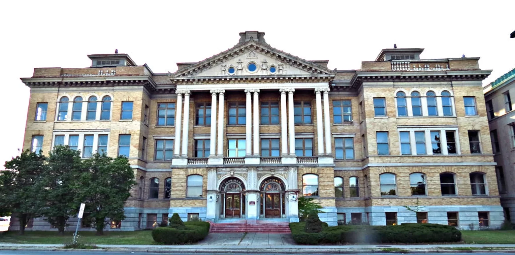 Central High School in downtown Syracuse.